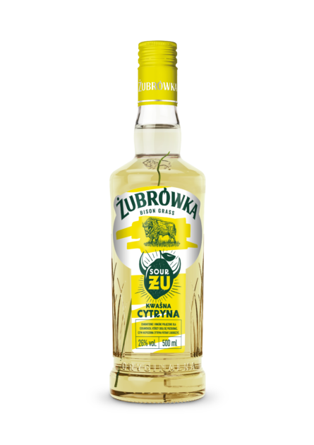 Żubrówka Bison Grass Kwaśna Cytryna
