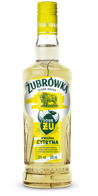 Żubrówka Bison Grass Kwaśna Cytryna