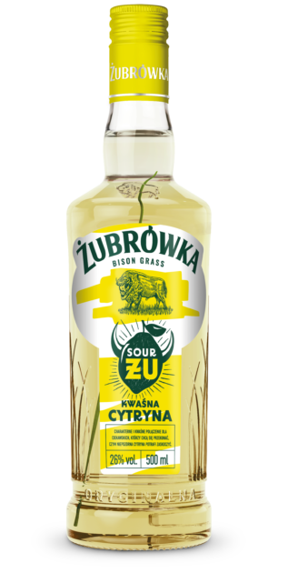 Żubrówka Bison Grass Kwaśna Cytryna