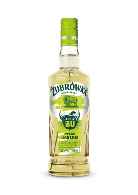 Żubrówka Bison Grass Kwaśne Jabłko