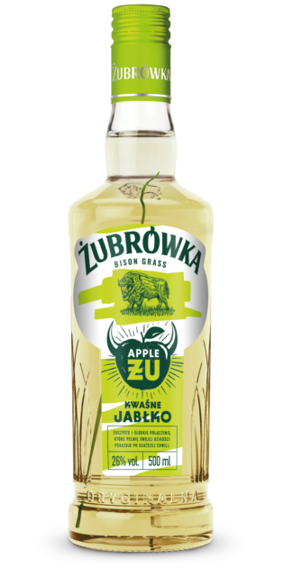 Żubrówka Bison Grass Kwaśne Jabłko