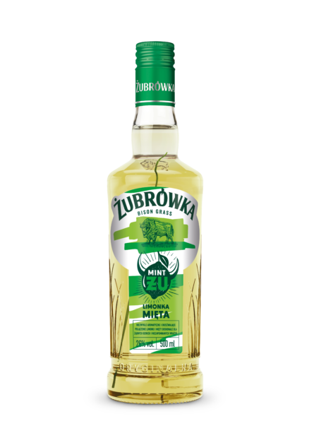 Żubrówka Bison Grass Limonka-Mięta