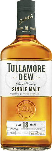 Tullamore D.E.W. 18 YO  Single Malt