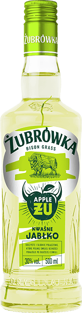 Żubrówka Bison Grass Kwaśne Jabłko