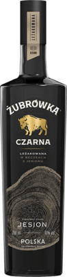 Żubrówka Czarna aged in ash barrels