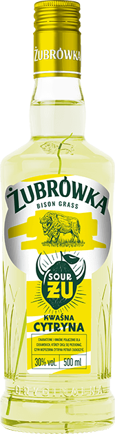 Żubrówka Bison Grass Kwaśna Cytryna