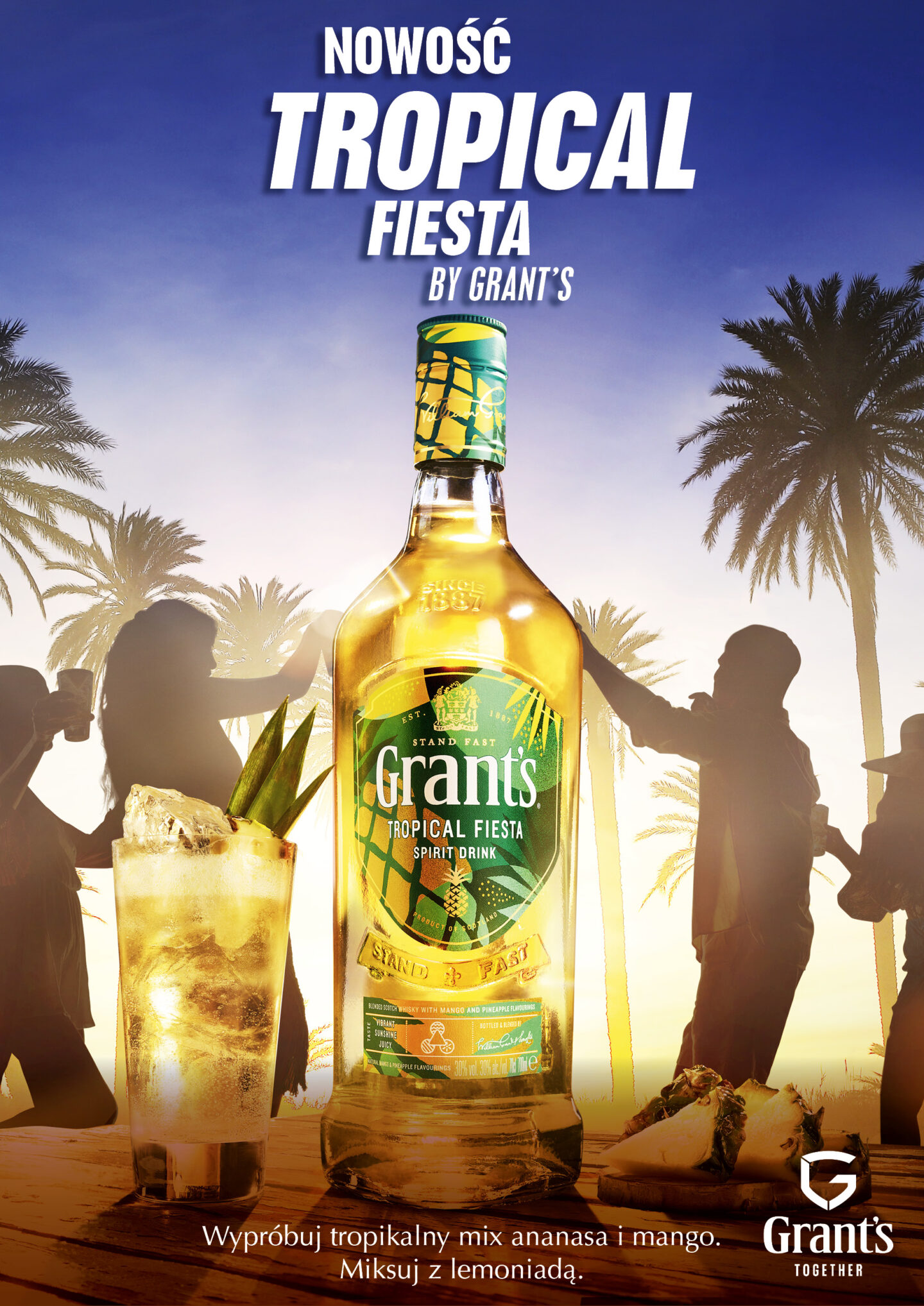 Rozkoszuj się tropikalnym szaleństwem smaku z Grant’s Tropical Fiesta!