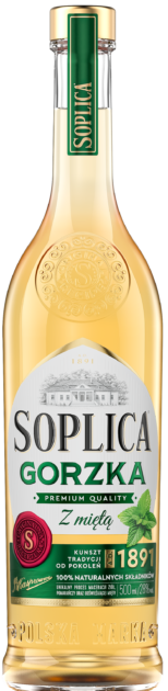 Soplica bitter with mint